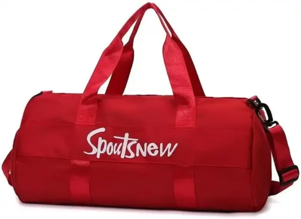 Sports swimming bag for fitness wet and dry separation