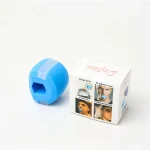 JawLine Muscles Exerciser with Strap blue with box