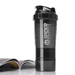 Original spider shaker bottle black