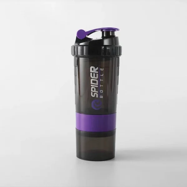 Original spider shaker bottle purple