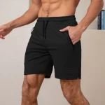 Sports Mesh Fabric Shorts Size black