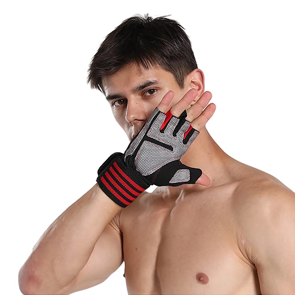 Premium Gym Gloves With Wrist Support