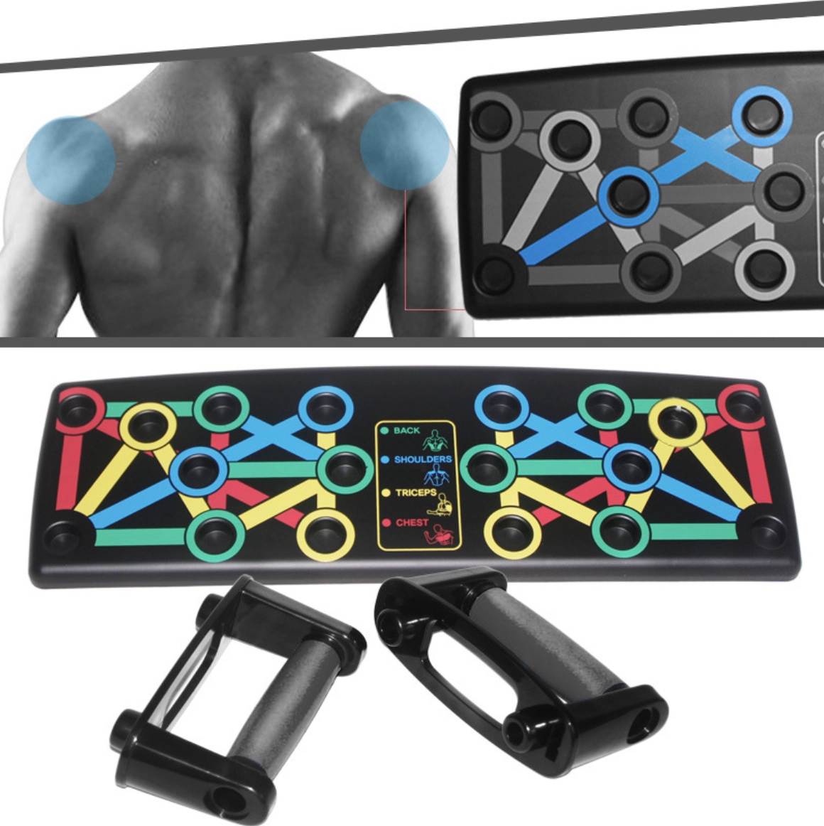 14 in 1  Push Up Rack Training Board