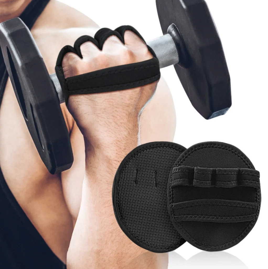 Palm Weightlifting Grip Pad hand3