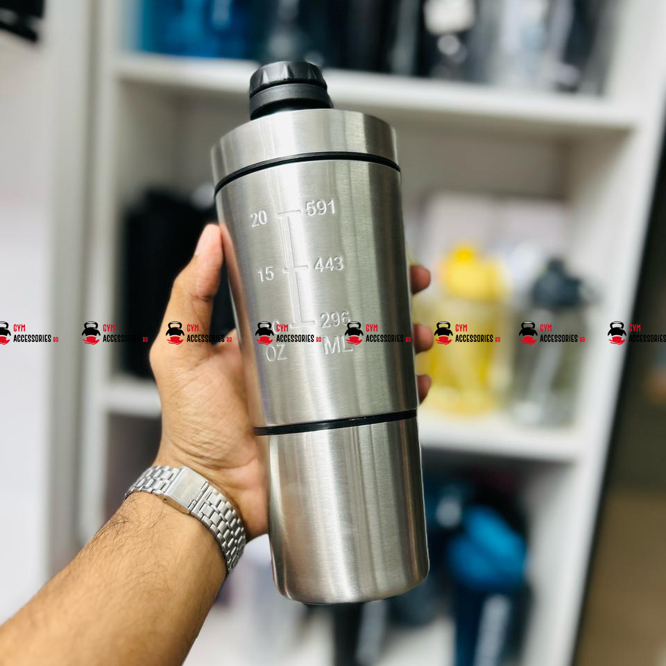 GYMSHAKR Stainless Steel Shaker 600ml