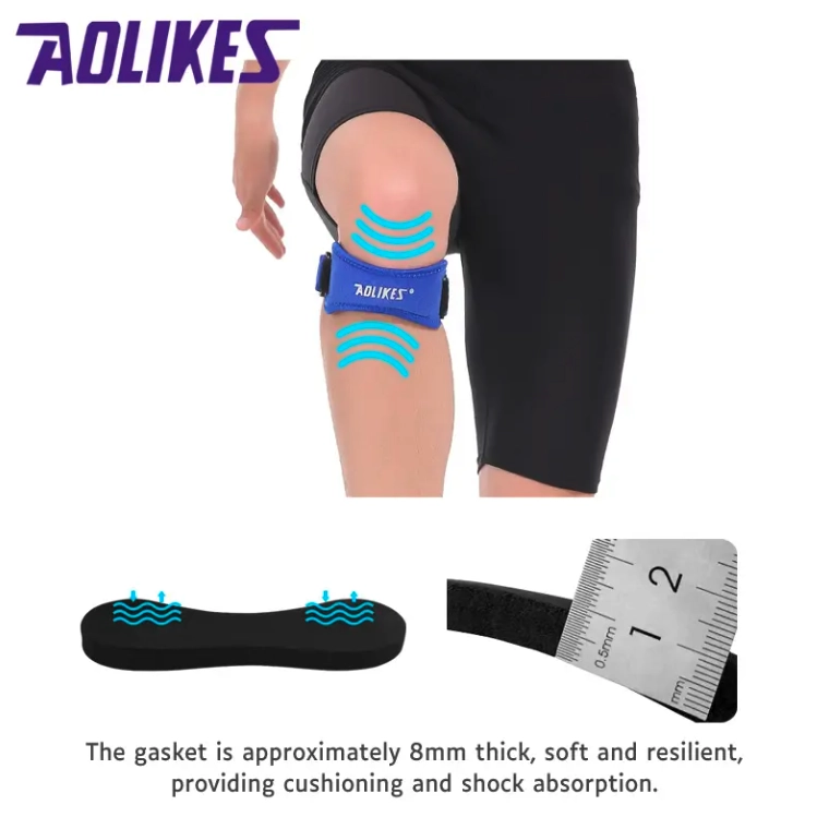 AOLIKES Knee Patella Belt 1 Pair