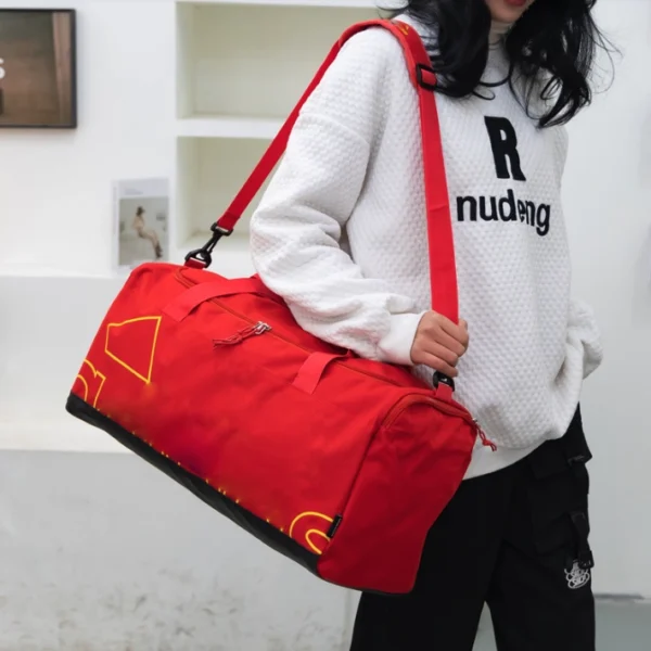 Adidas Duffel Bag For Fitness Bag Red