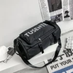 Capacious double Shoulder GYM Bag black