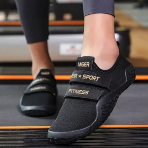 Weightlifting Non-slip Squat Shoes black