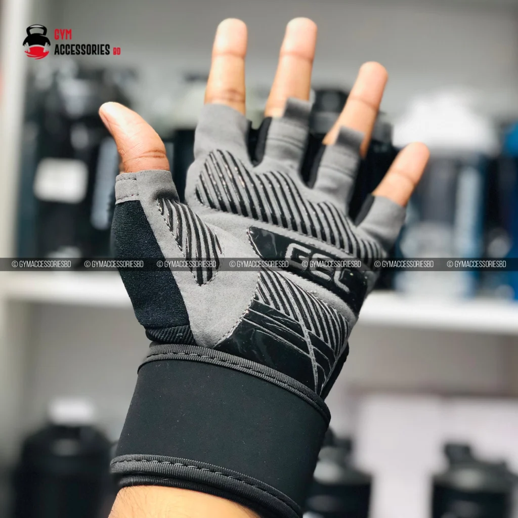 NEW Half Finger Gym Gloves With Wrist Support real005