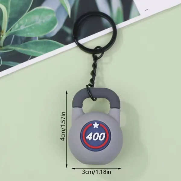 gym accessories simulation keychain size