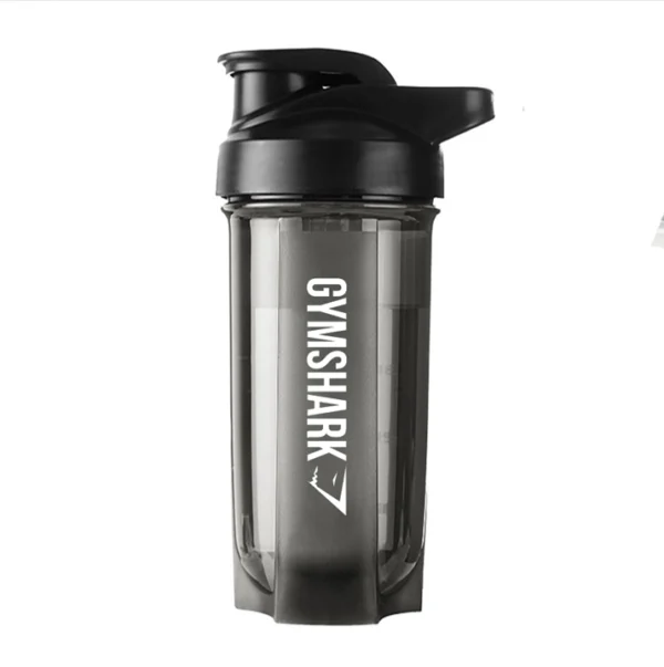 GYMSHARK Protein Shaker Bottle 700ml black