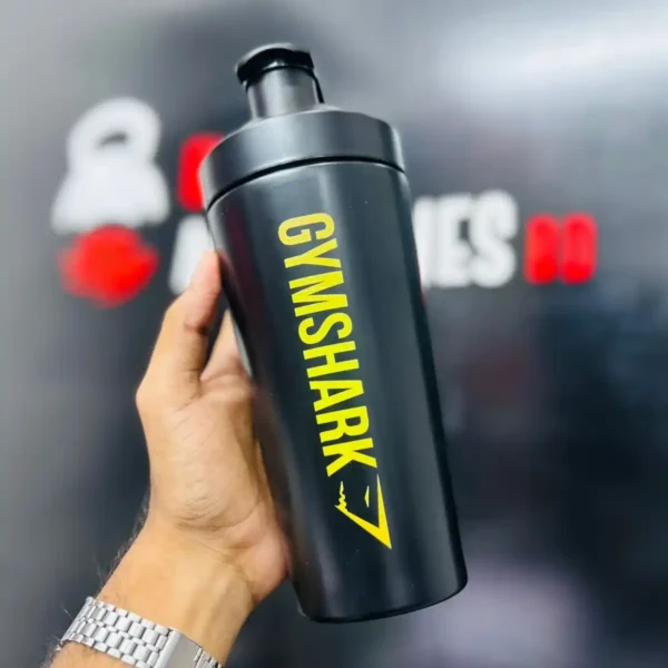GYMSHARK Stainless Steel Shaker 740ml with brand