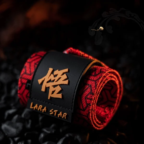 Lara Star Premium Powerlifting Wrist Support red preview