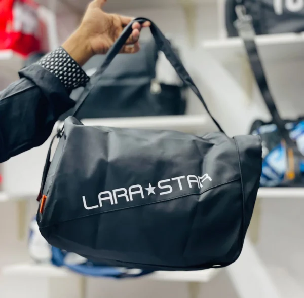 Lara Star Slim Waterproof Sports Gym Bag hand view 1