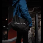 Lara Star Slim Waterproof Sports Gym Bag model presentation 1