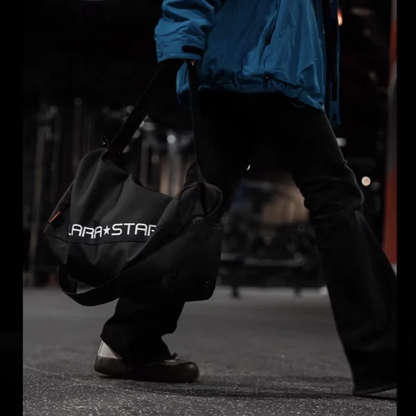 Lara Star Slim Waterproof Sports Gym Bag model presentation 2
