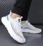 Men's High Quality Sport And Running Shoes white-blue