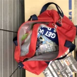 Hommy Tilfigar Dry & Wet Separation Fitness Bag inside view