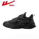 Soft Sole Lightweight Men's Non-Stinky Shock-Absorbing Running Shoes black