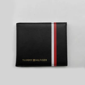 Tommy Hilfiger Black Leather Wallet