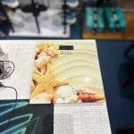 BOSS - Digital Printed Weight Scale For Home yellow