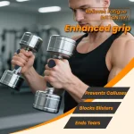 Silicone Weightlifting GYM Hand Grip Pads 1
